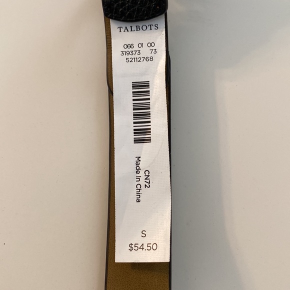 Talbots Leather Belt Small - Picture 2 of 3